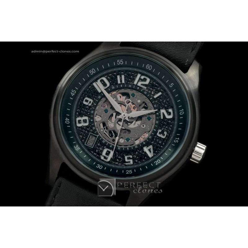 JLAM10006 Amvox Big Date PVD/LE Black Asian 2813 21J