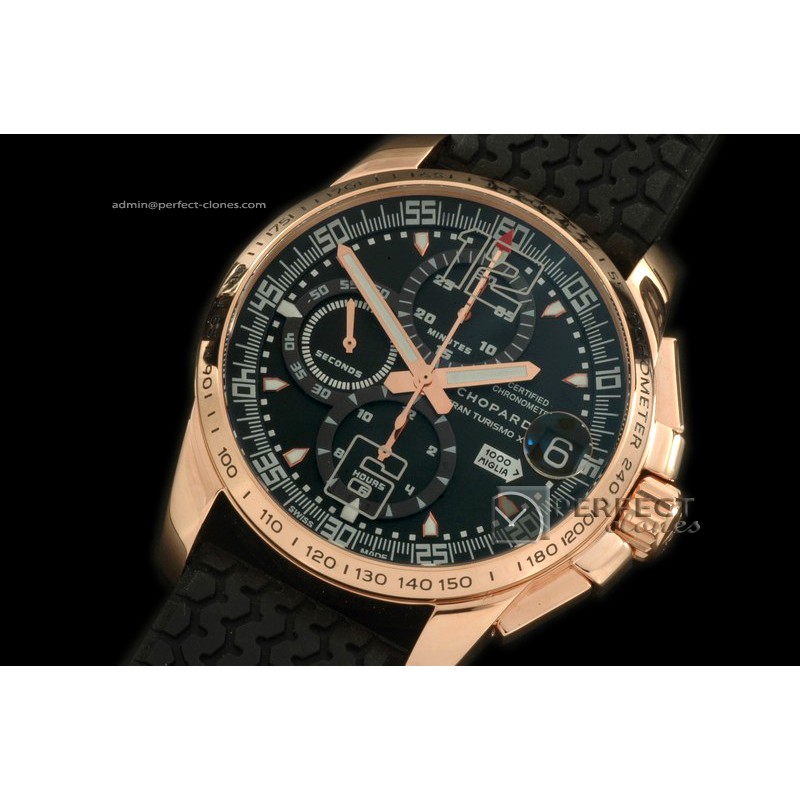 CP02008 Mile Miglia GTXXL Chrono RG/RU Blk A-77528800
