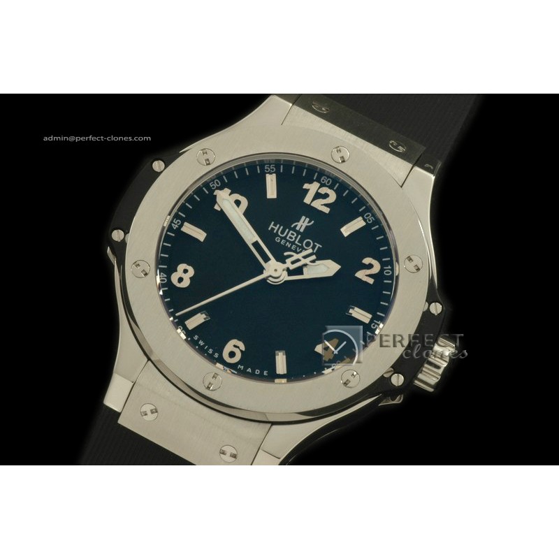 HB38-10002 Big Bang 38mm SS/Ru Black Swiss Quartz