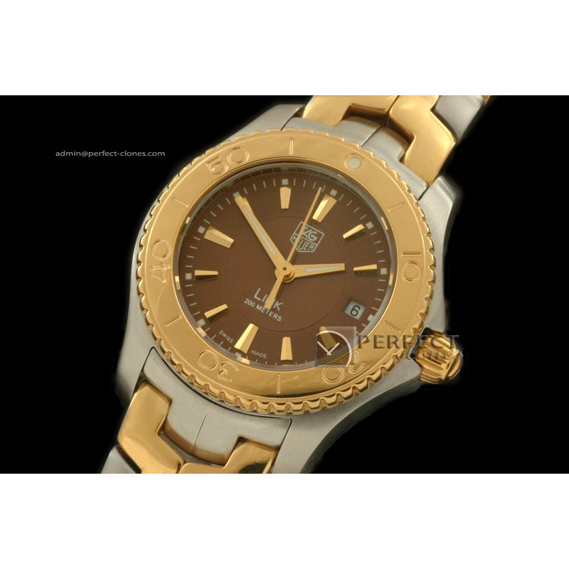 0000000TGLL01026 Link Sports Ladies TT/TT Brown Stk S-Qtz