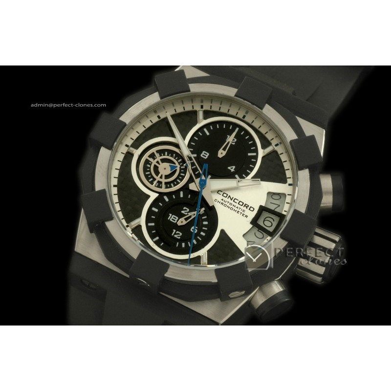 CN10101 C1 SS/RU Black/White Asia 21J Automatic