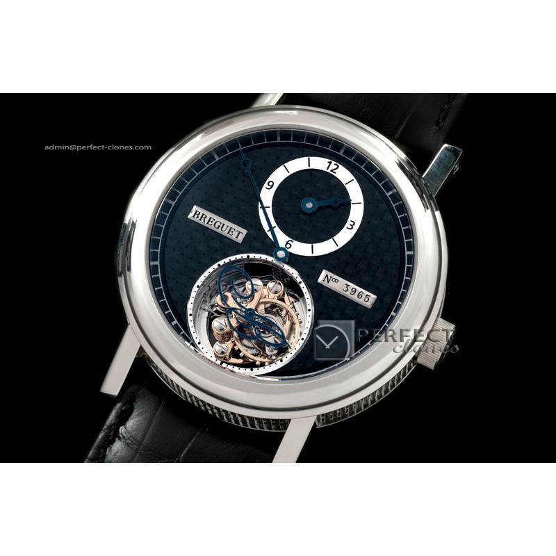 BR00102 Classique Grande Regulator Tourbillon SS/Le CF Black Fly