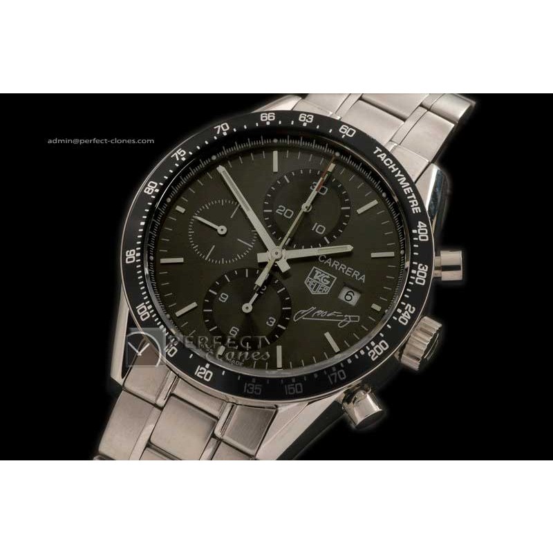 TG10099 Carrera JM Fangio Limited Ed SS/SS Grey Swiss 7750