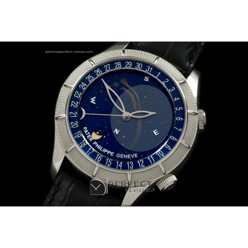 PPSM10003 Skymoon Automatic SS/LE Blue Asian 2813 21J
