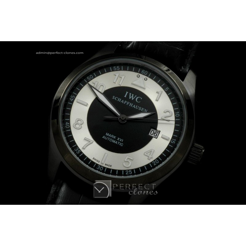 IW00104 Mark XVI PVD/LE Silver-Black Swiss Eta 2824-2