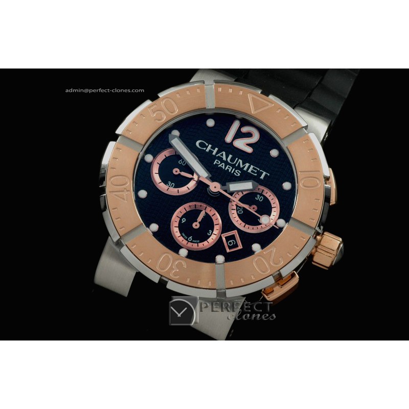 CT10123 Class One Chrono RG/RU Blk Asian 2813 21J