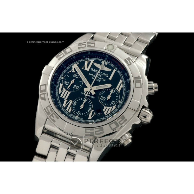 BLB01-10012 Chronomat B01 SS/SS Black Roman A-77528800bph