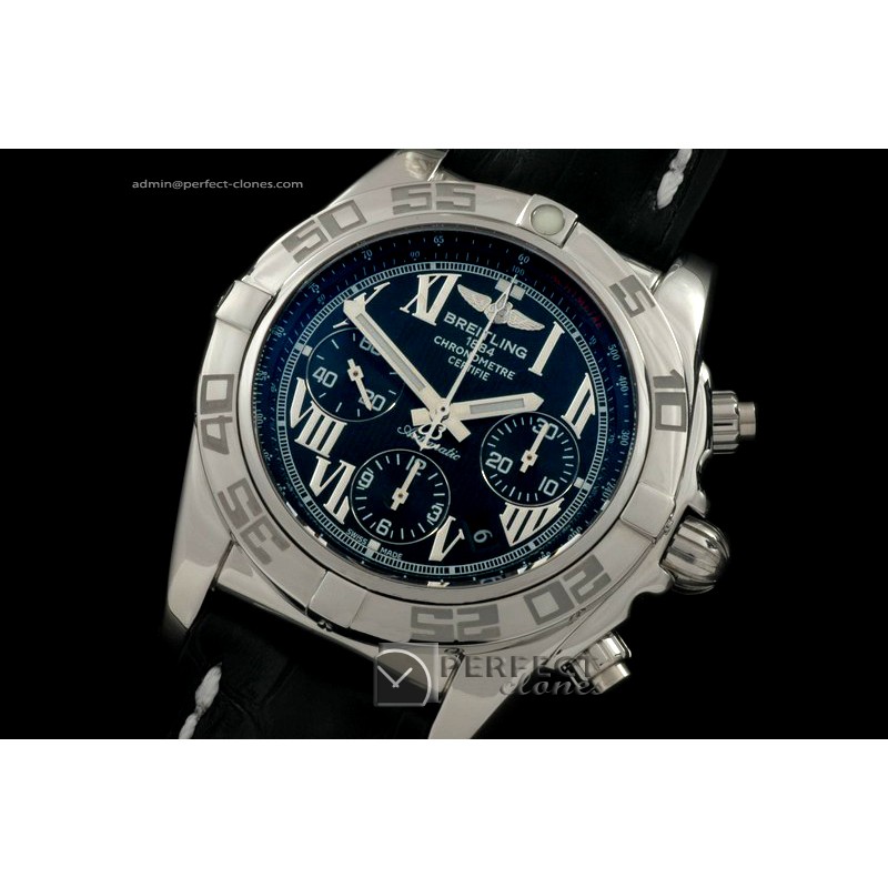 BLB01-10012L Chronomat B01 SS/LE Black Roman A-77528800bph
