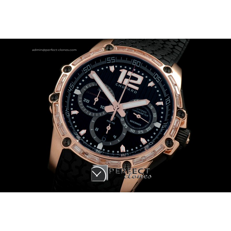 CPRC10012 Classic Racing Chrono RG/RU Diam Blk A-7750