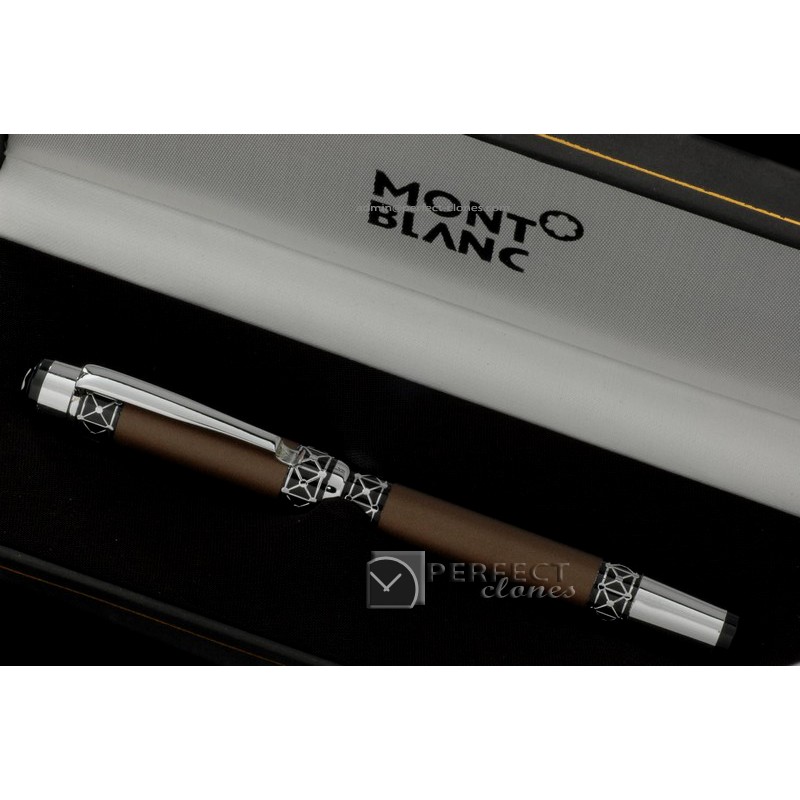 MBP0135 Patrons Of Art Karl Der Grosse Teak/Steel Rollerball