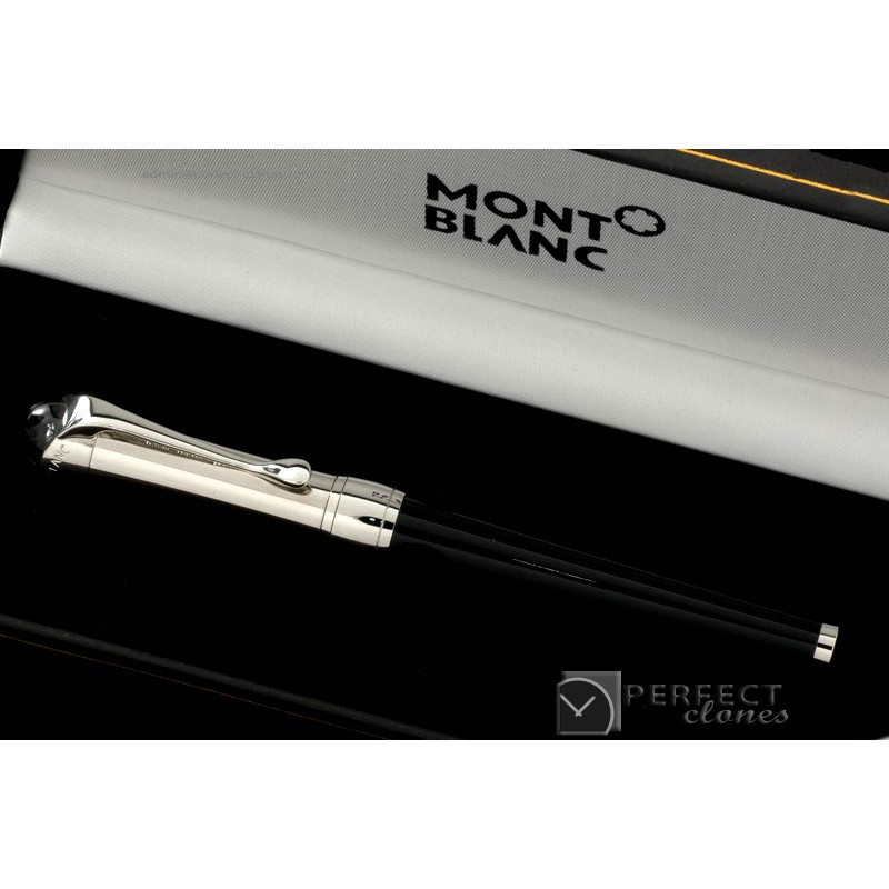 MBP0103 Etoile De Montblanc Black/Steel Rollerball