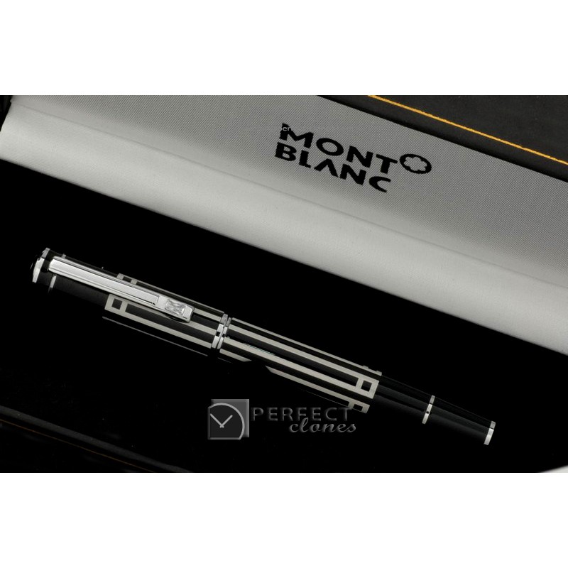 MBP0111 Writers Edition Thomas Mann Black/Steel Rollerball