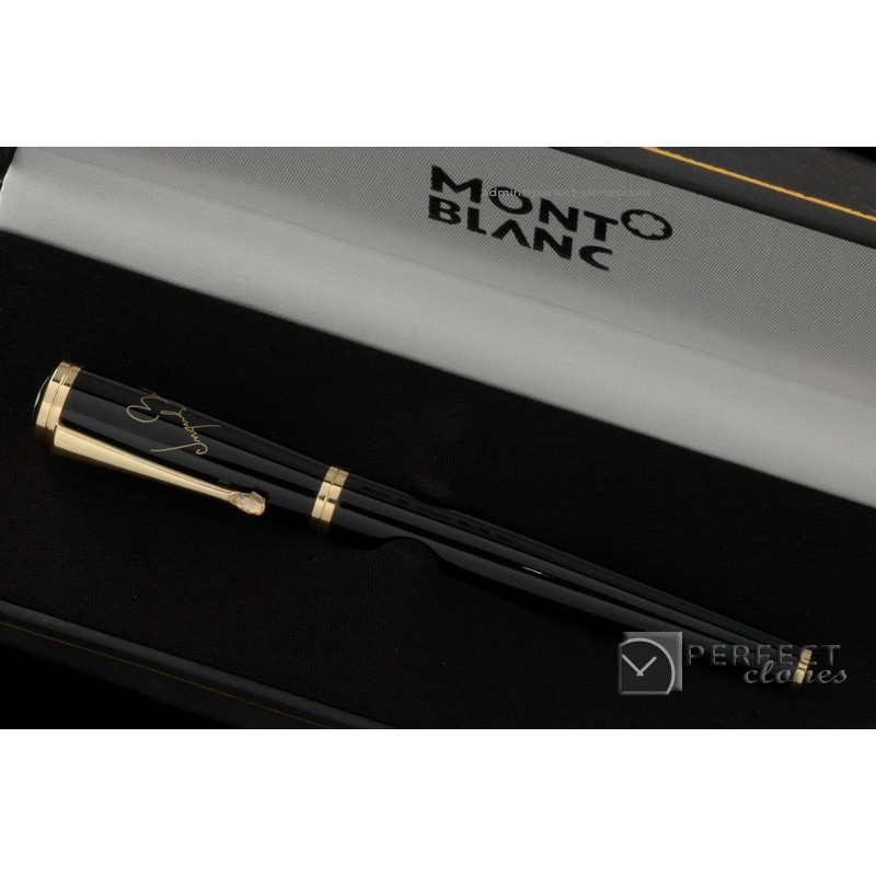 MBP0183 Writers Edition Ingrid Bergman Black/Gold Rollerball