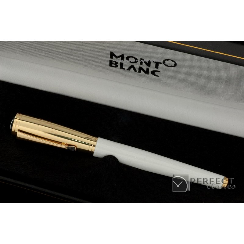 MBP0189 Writers Edition Ingrid Bergman White/Gold Rollerball