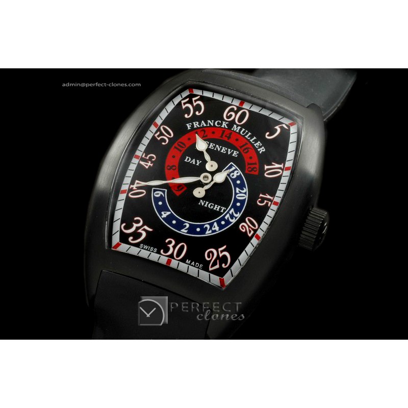 FMDN10022 Curvex Day N Nite PVD/RU Black Asian 2813 21J