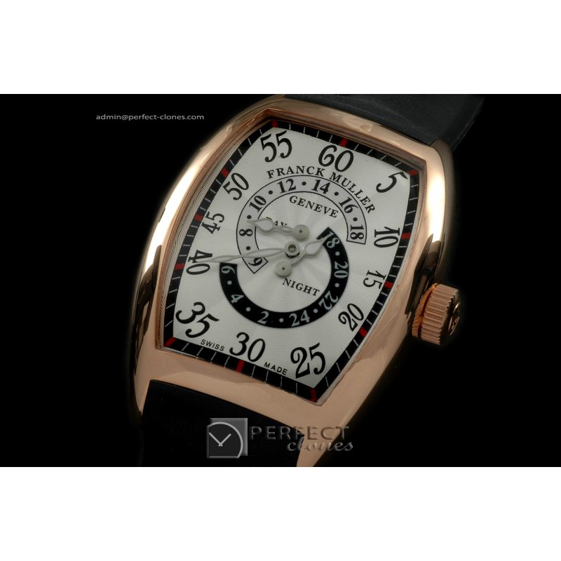 FMDN10011 Curvex Day N Nite RG/RU White Asian 2813 21J