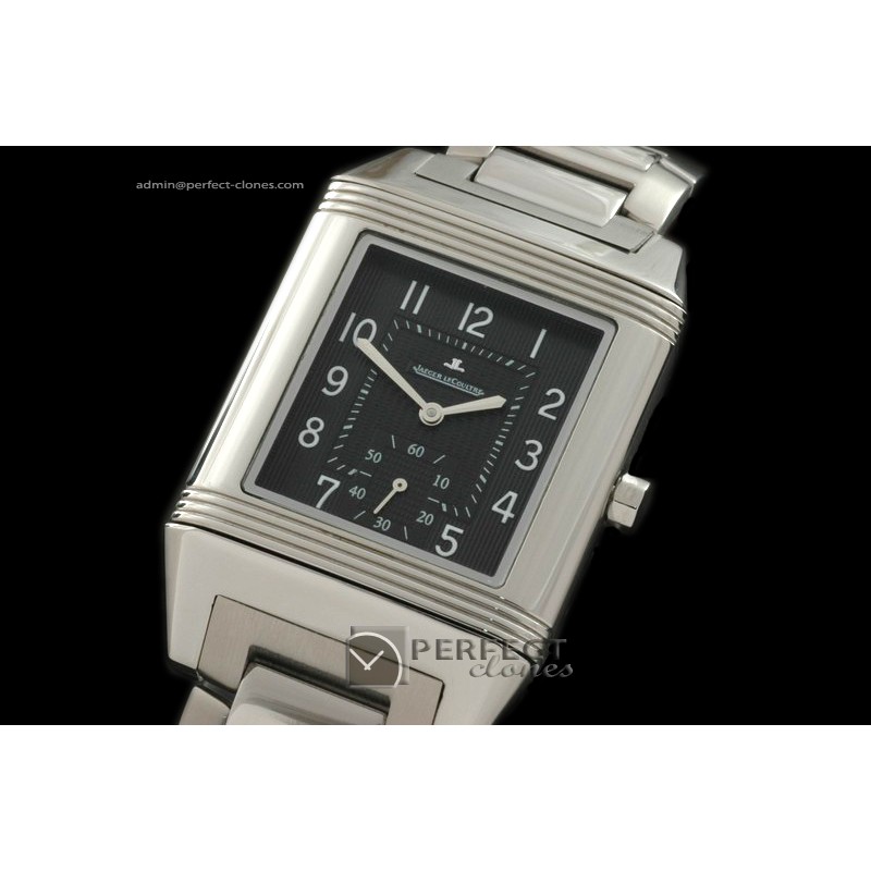 JL01057 Reverso Classique SS/SS Black Num Asian 2813 21J
