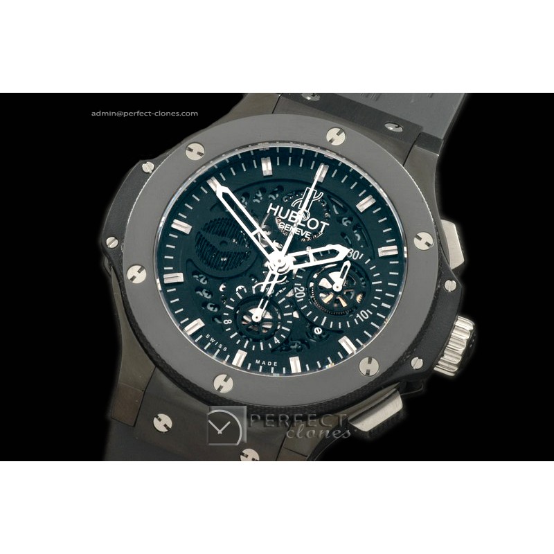 HAB10013 Aero Bang Morgan Cer/RU Ceramic Bez Blk Skeleton A-7750