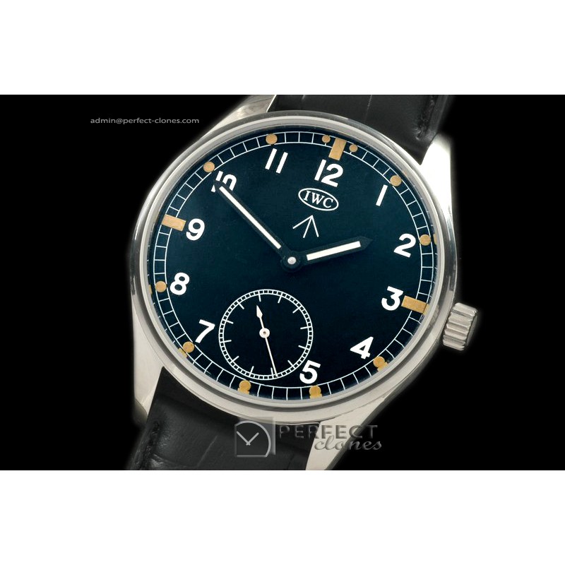 IWV01002 Vintage Military Classic SS/LE Black/White Asian Unitas
