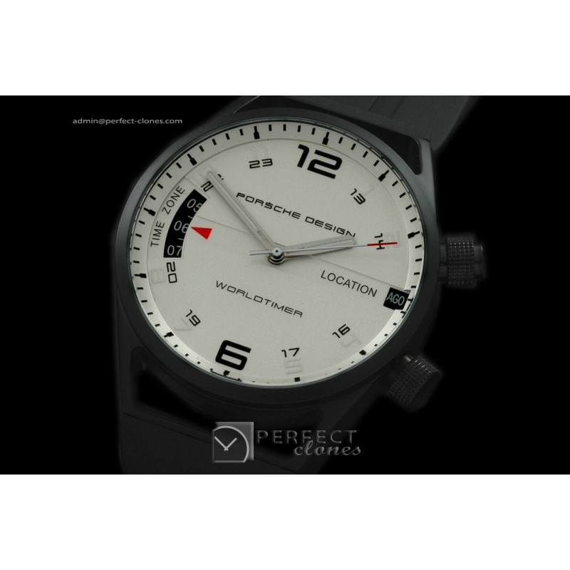PDWT10012 Worldtimer PVD/RU White Asian 2813 21J
