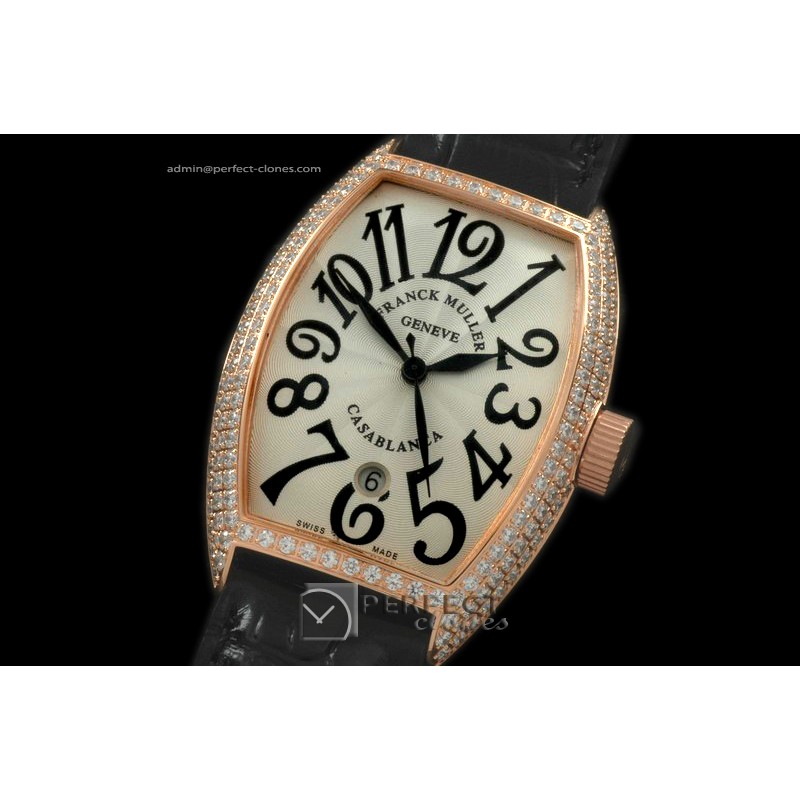 FMCA00163 Casablanca Automatic RG/LE White Asian Eta 2824-2