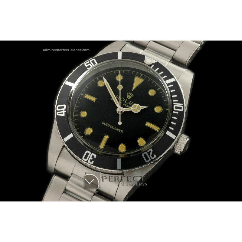 RLSV10023S Vintage 50s James Bond Sub 6205 SS/SS Blk A-2836