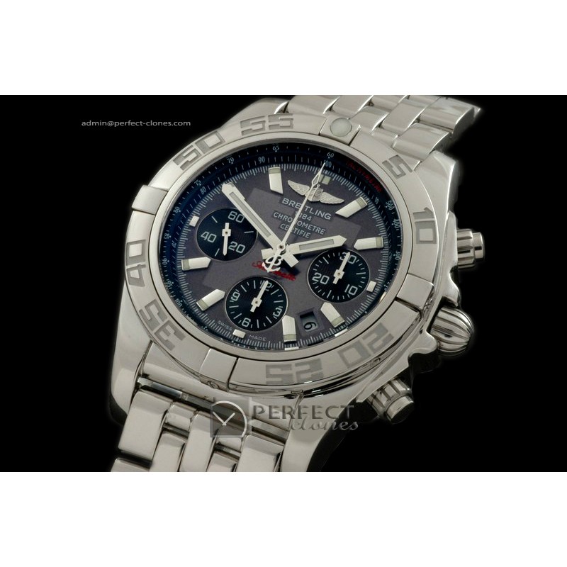 BLB01-01003 Chronomat B01 SS/SS Graphite Sticks A-775Ult V