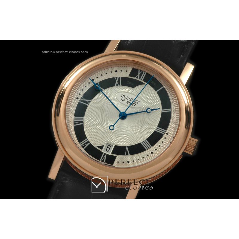 BR01013 Classique Automatic 4927 RG/LE Wht/Blk Asian Eta 2892