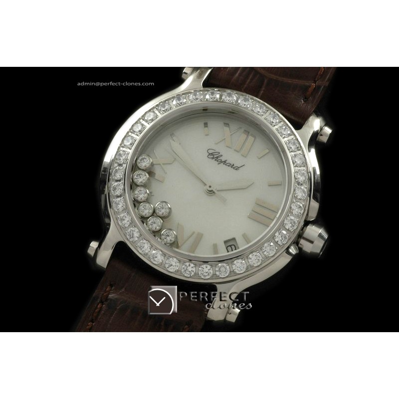 CP00113 Happy Sports SS/LE Diam White Original Swiss Quartz