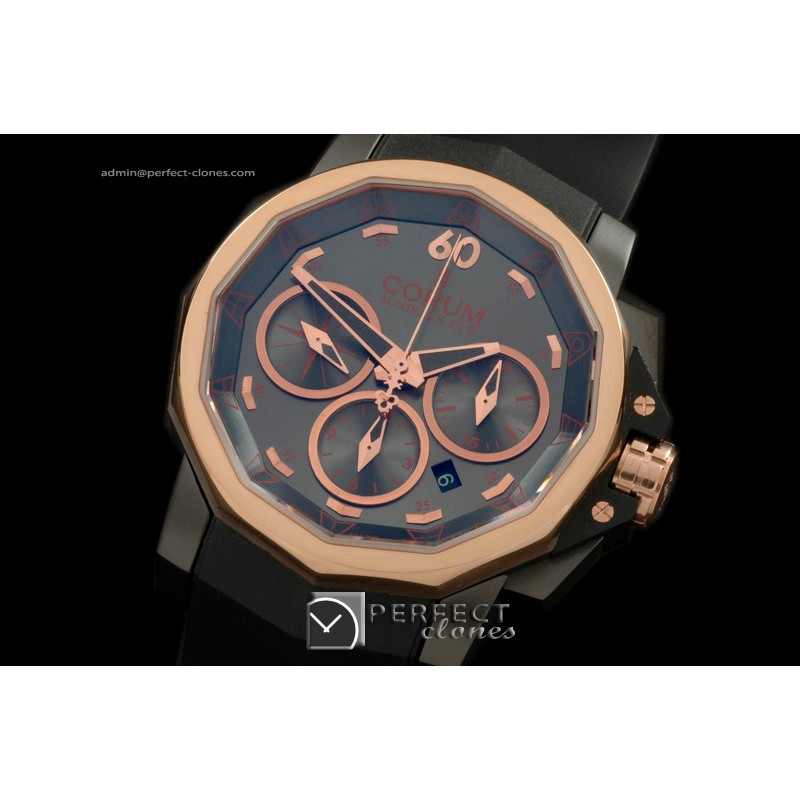 CO10056 Admirals Cup Challenge Chrono DLC/RG/RU Grey A-7750