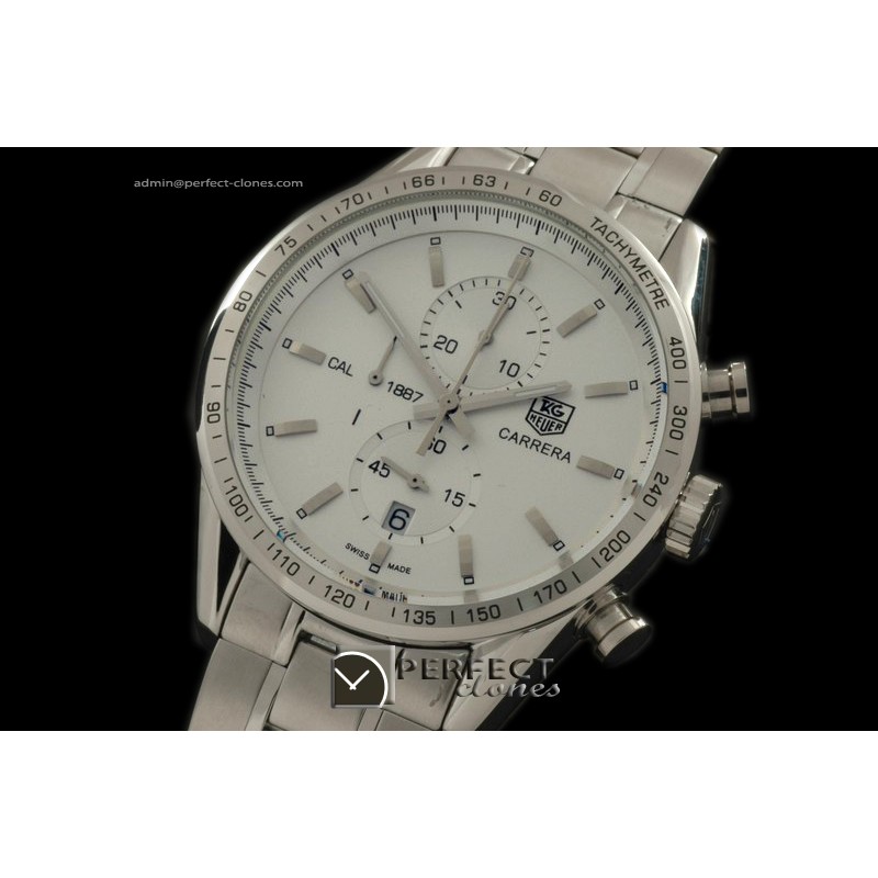 TGCA00261 Carrera 1885 SS/SS White Jap Qtz