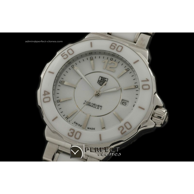 TGF1-10022 Formula 1 Ladies SS/SS/PVC White Jap Quartz