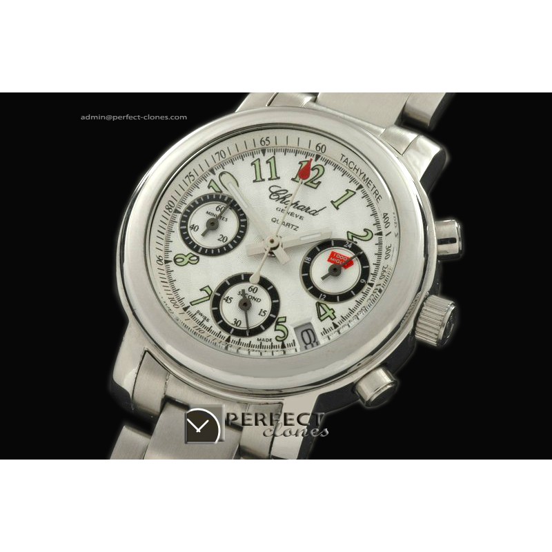CPMM10101 Ladies Mile Miglia SS/SS White Jap Quartz