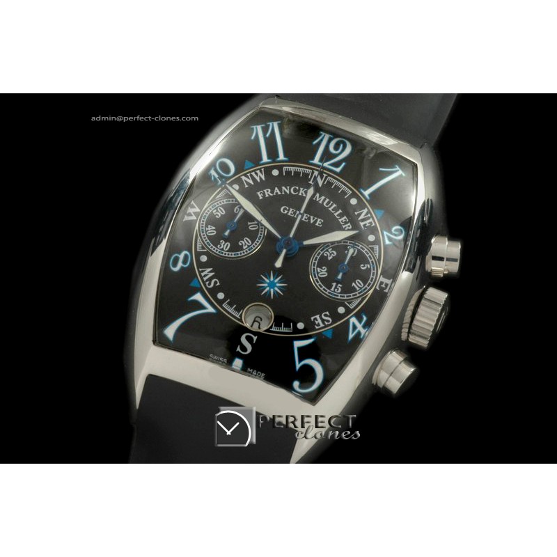 FMCA01015 Casablanca Chrono Limited Ed SS/RU Black A-7750