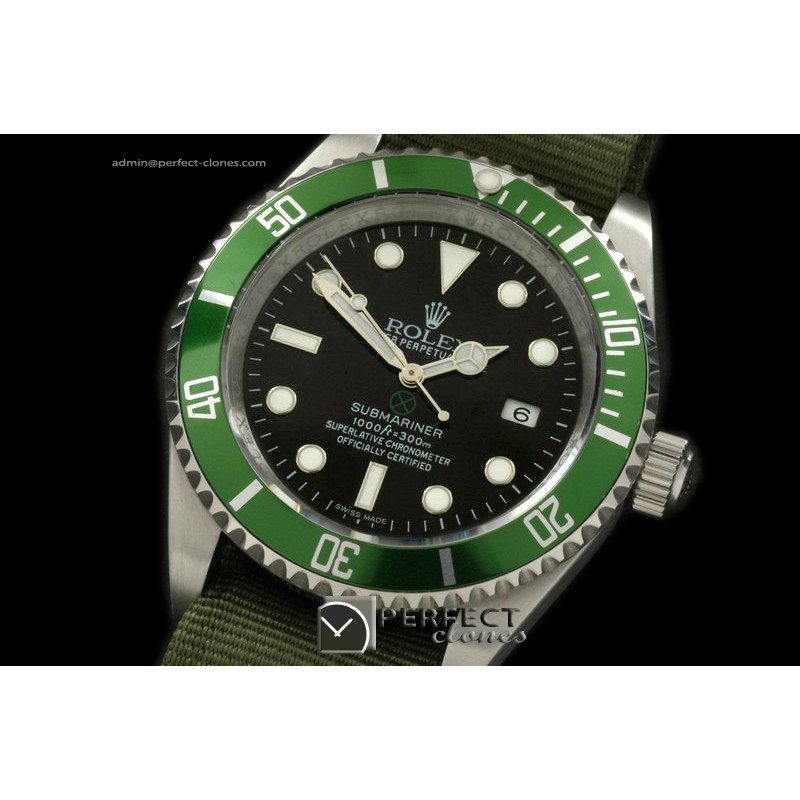 RSPX10001 Project X LV Sub SS/Nato Swiss Eta 2836/3135