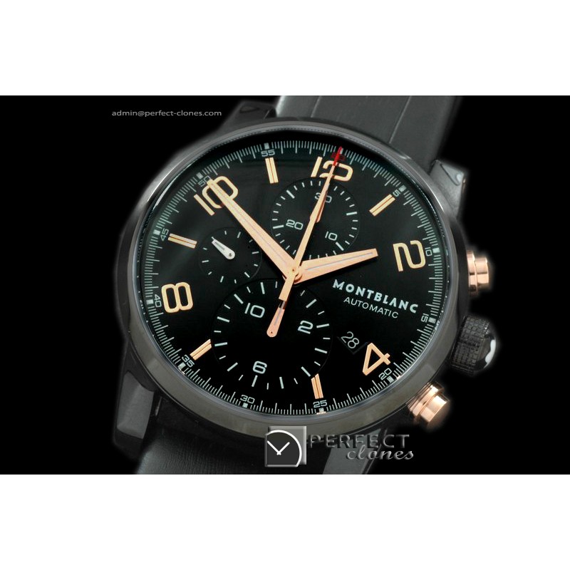 MB01031 Timewalker Duo Carbon Chrono DLC/LE Blk A-77528800