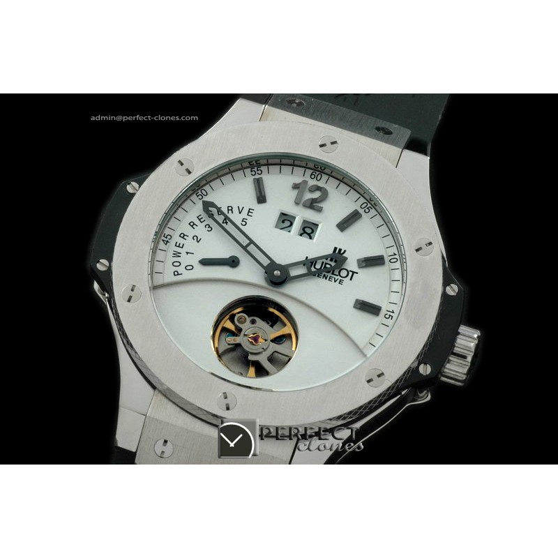 HBT10051 Big Bang Complications Tourbillon SS/RU Black Asian Aut