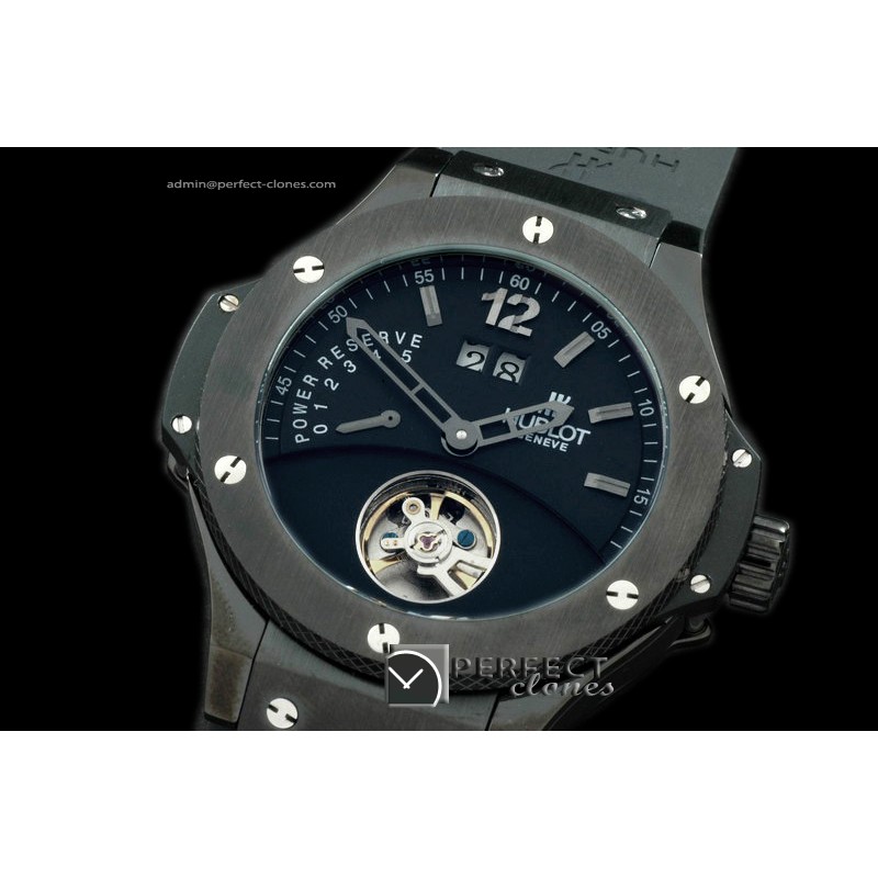 HBT10056 Big Bang Complications Tourbillon PVD/RU Black Asian Au
