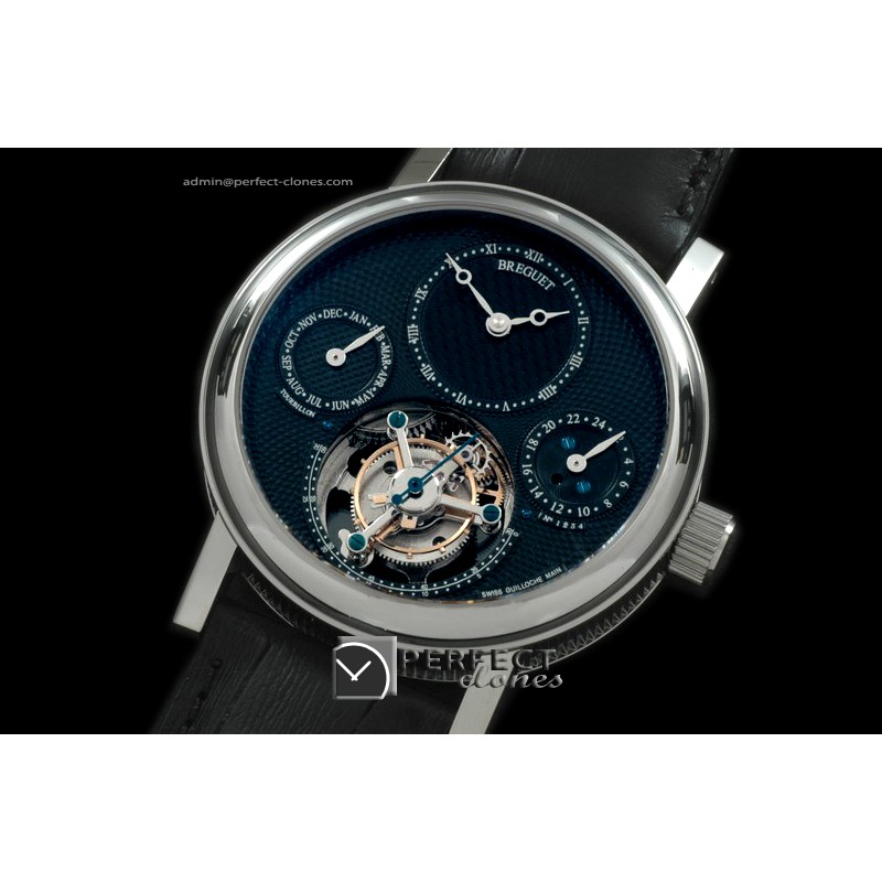 BR00127 Jubilee Calender Tourbillon SS/LE Black Flying Tourbillo