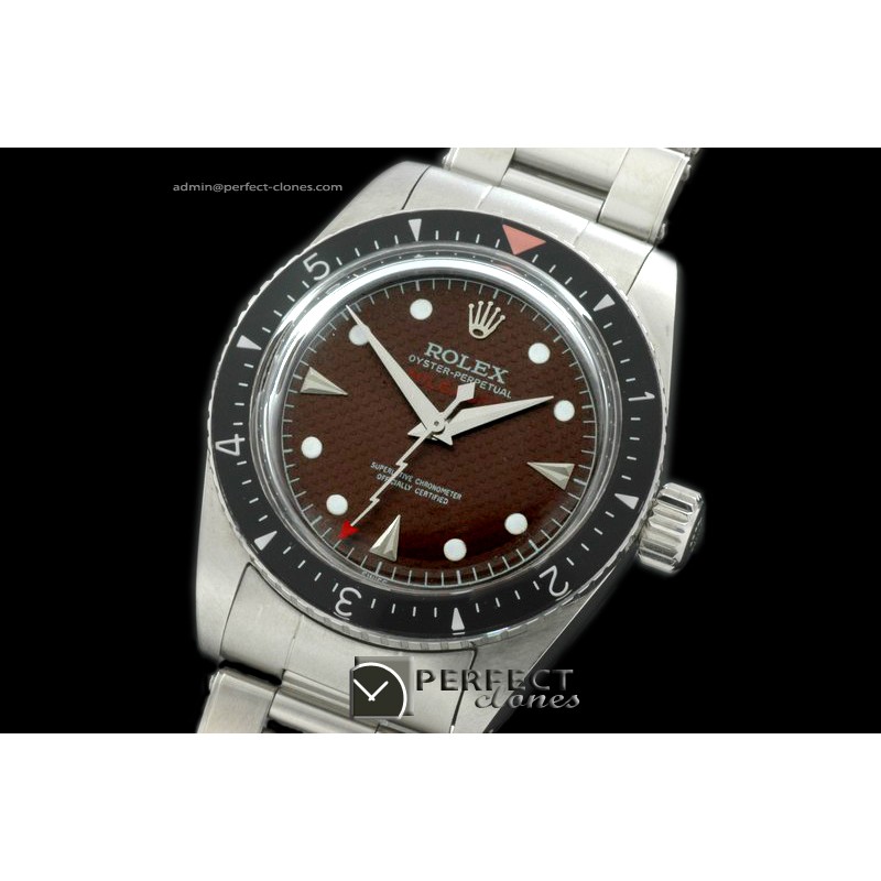 RLMV10002 Vintage 50s Milgauss 6541 SS/SS Brown Swiss 2846