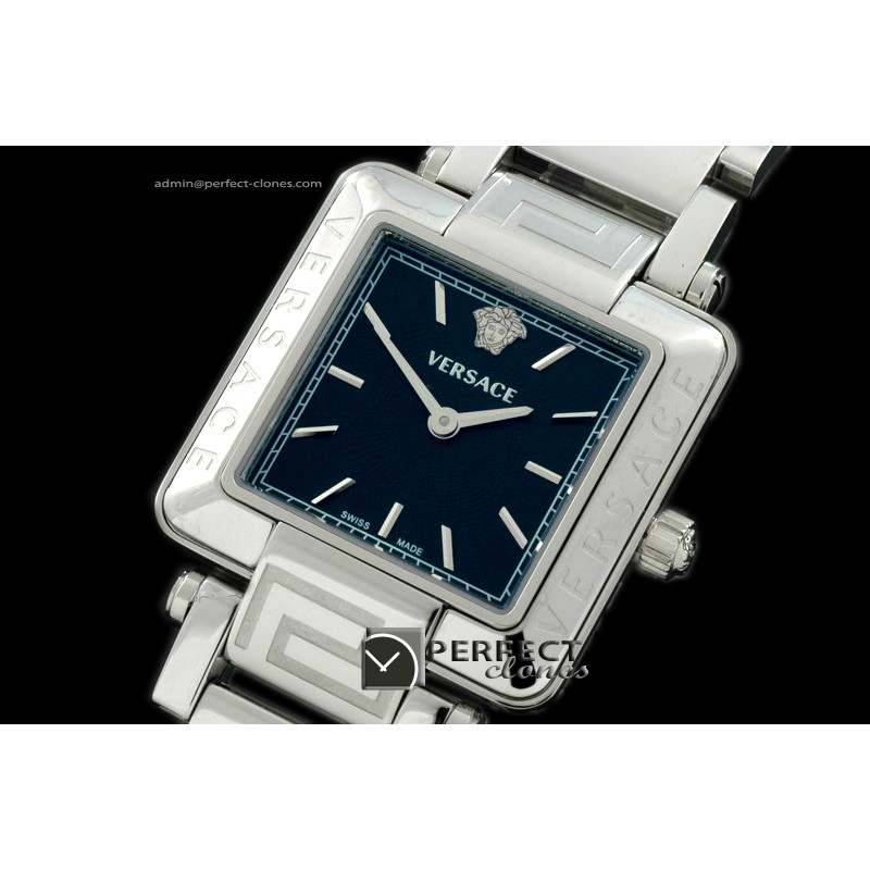 VE10037 Reve Ladies SS Black Swiss Quartz c/w Boxset