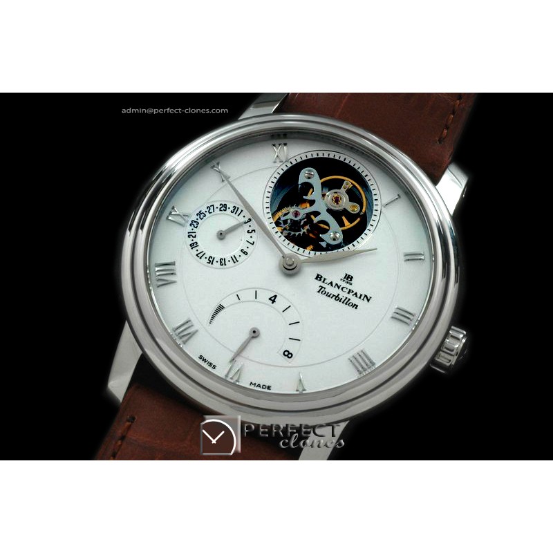 BP00091 Carrousel Tourbillon SS/LE White Flying Tourbillon