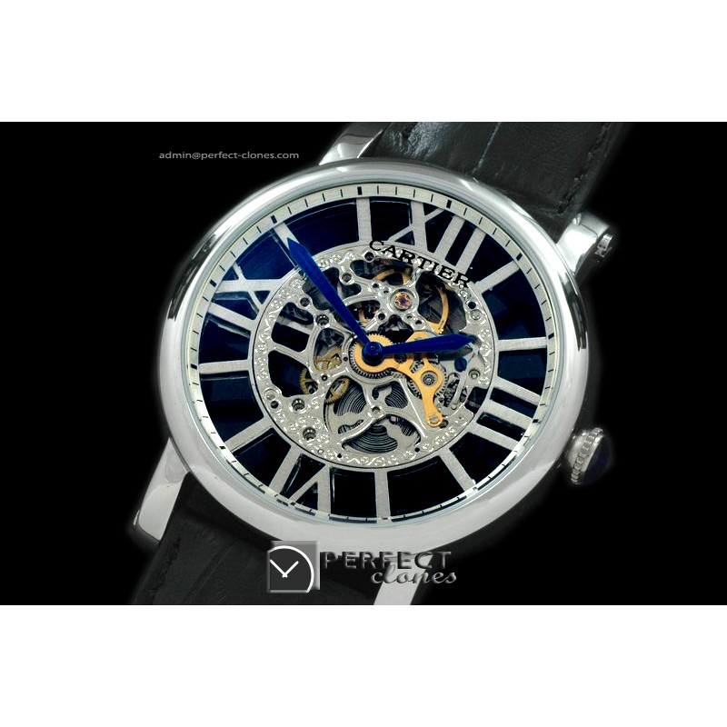 CARDC10021 Ronde De Cartier SS/LE Skeleton Asian 2813 21J H/W
