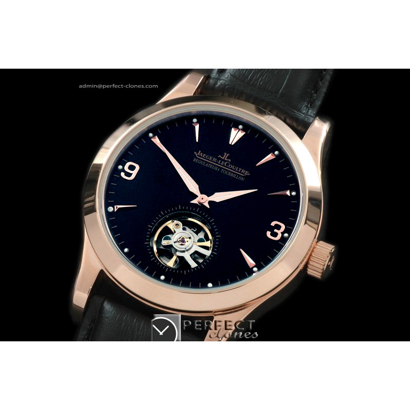JLT10007 Master Tourbillon RG/LE Black Asian 2813