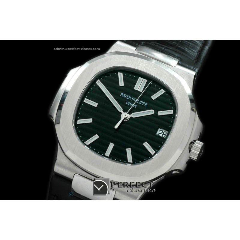 PP00003 Nautilis Jumbo SS/LE Black Swiss SW 201:1