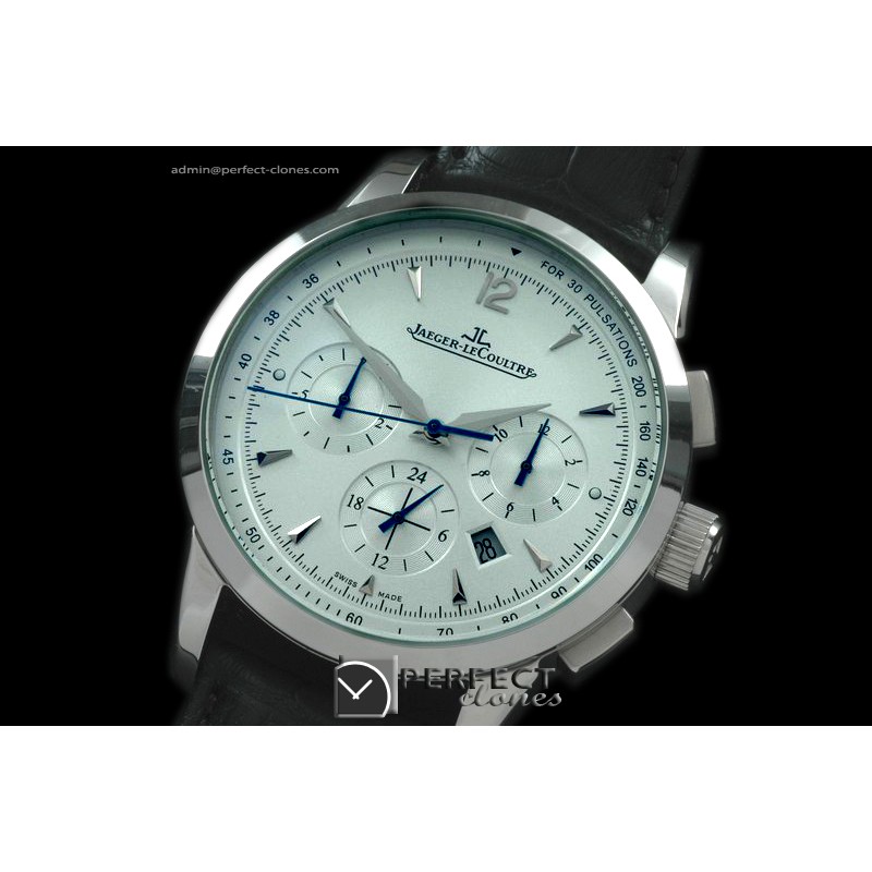 JL00161 Master Chronograph SS/LE White Asian 23J Automatic