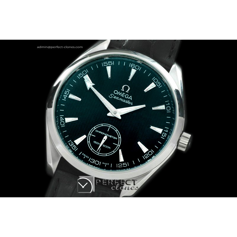 OMSE00021 Aqua Terra XXL 49.2mm SS Black Le Unitas 6498