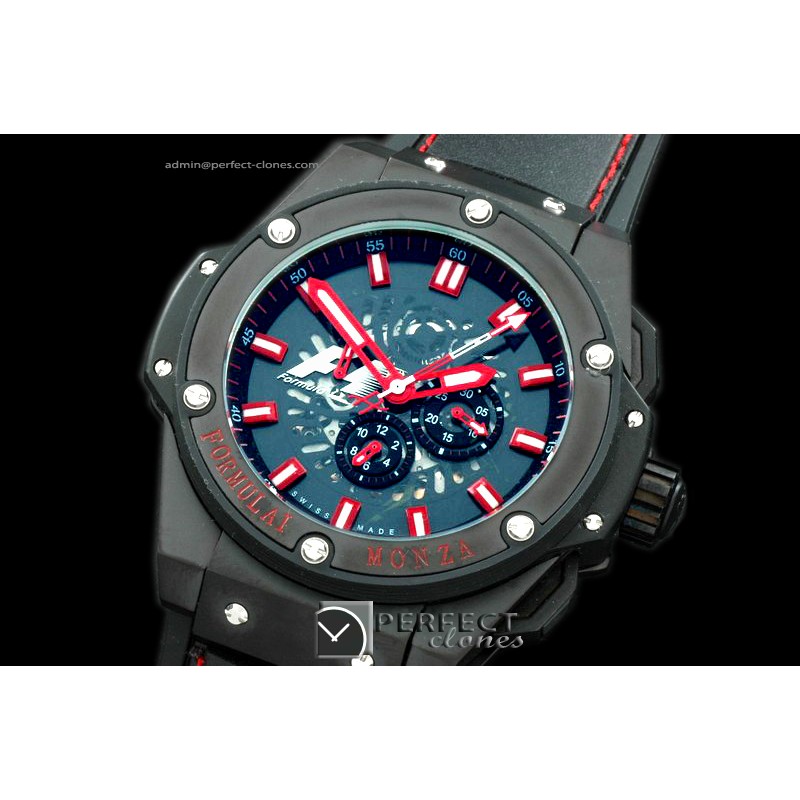 HBKP10101 King Power Monaco F1 PVD/LE Black Asian 2813