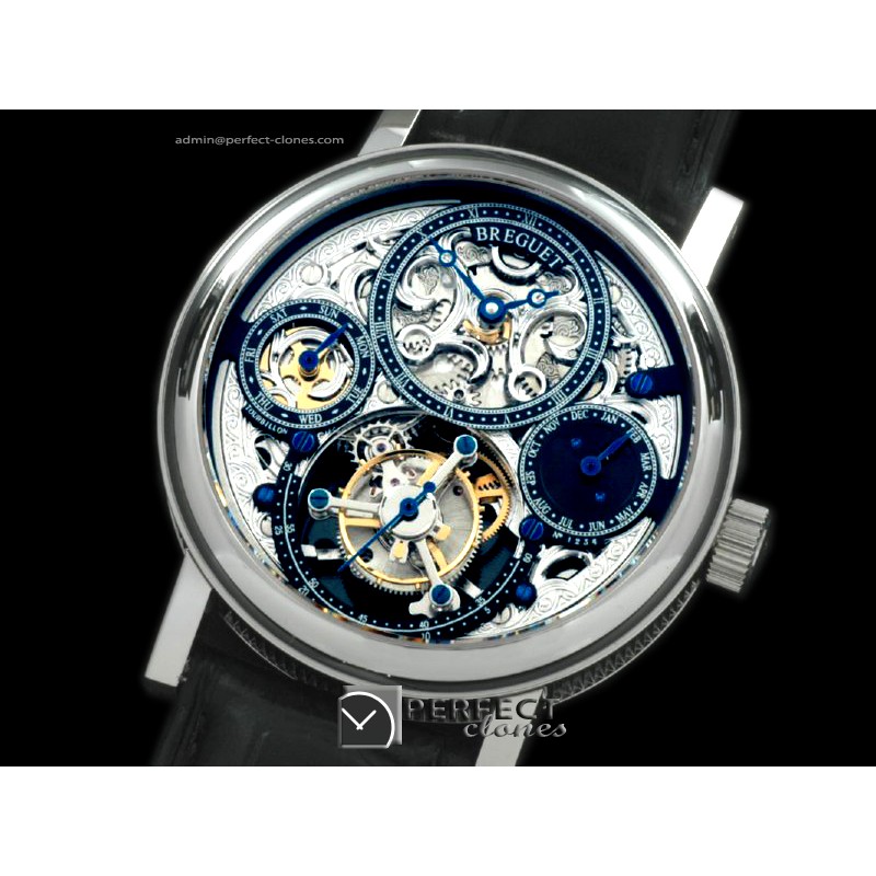 BR00072 Jubilee Calender Tourbillon SS/LE Skeleton Flying Tourbi