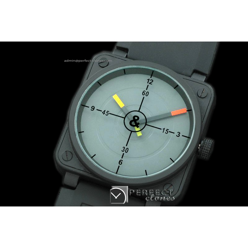 BR01RD-100001 BR01 Radar PVD/RU Grey Jap Quartz